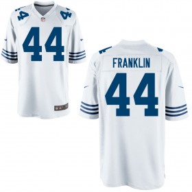 Youth Indianapolis Colts Nike White Alternate Game Jersey FRANKLIN#44