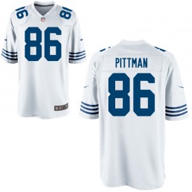 Youth Indianapolis Colts Nike White Alternate Game Jersey PITTMAN#86