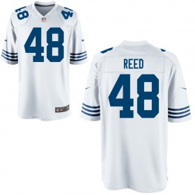 Youth Indianapolis Colts Nike White Alternate Game Jersey REED#48