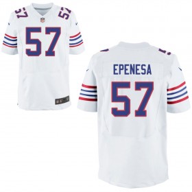 Mens Buffalo Bills Nike White Alternate Elite Jersey EPENESA#57