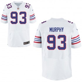 Mens Buffalo Bills Nike White Alternate Elite Jersey MURPHY#93