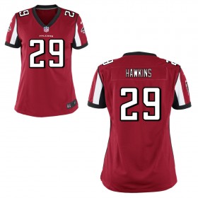 Women's Atlanta Falcons Nike Red Game Jersey HAWKINS#29
