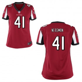 Women's Atlanta Falcons Nike Red Game Jersey NEASMAN#41