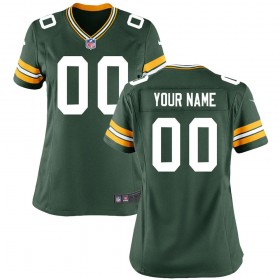 Women's Green Bay Packers Nike Green Customized Game Jersey