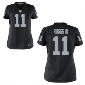 Women's Las Vegas Raiders Nike Black Game Jersey RUGGS III#11