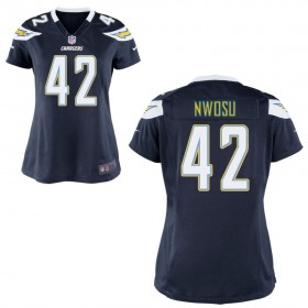 WomenÕs Los Angeles Chargers Nike Navy Blue Game Jersey NWOSU#42