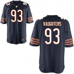 Youth Chicago Bears Nike Navy Game Jersey VAUGHTERS#93