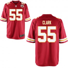 Youth Kansas City Chiefs Nike Red Game Jersey CLARK#55
