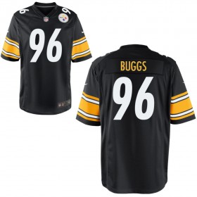 Youth Pittsburgh Steelers Nike Black Game Jersey BUGGS#96