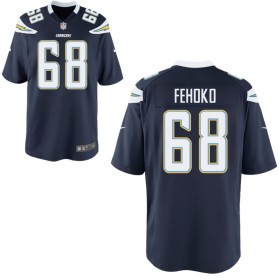 Youth Los Angeles Chargers Nike Navy Game Jersey FEHOKO#68