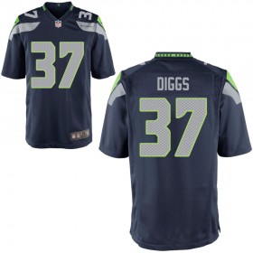 Youth Seattle Seahawks Nike College Navy Game Jersey DIGGS#37