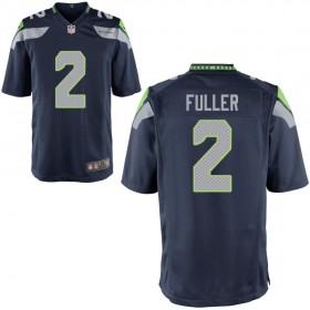 Youth Seattle Seahawks Nike College Navy Game Jersey FULLER#2