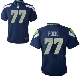 Nike Seattle Seahawks Infant Game Team Color Jersey POCIC#77