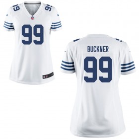 Women's Indianapolis Colts Nike White Game Jersey BUCKNER#99