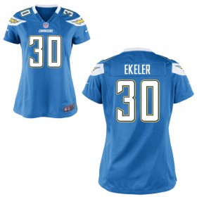 Women's Los Angeles Chargers Nike Light Blue Game Jersey EKELER#30