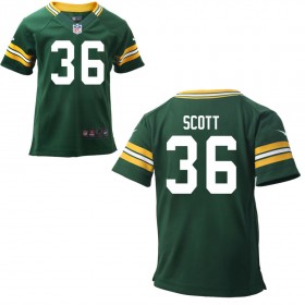 Nike Toddler Green Bay Packers Team Color Game Jersey SCOTT#36