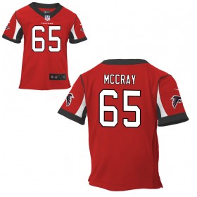 Preschool Atlanta Falcons Nike Red Team Color Game Jersey MCCRAY#65
