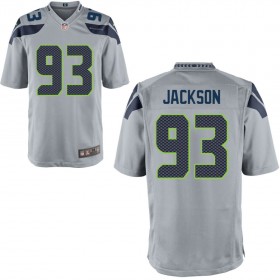 Seattle Seahawks Nike Alternate Game Jersey - Gray JACKSON#93