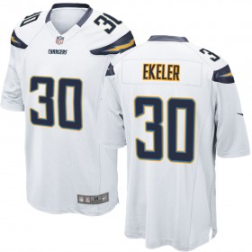 Nike Men's Los Angeles Chargers Game White Jersey EKELER#30