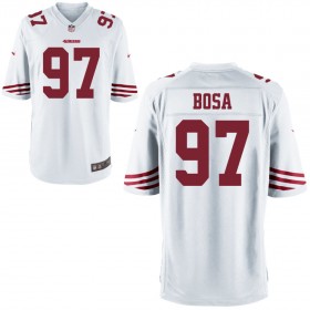 Nike Men's San Francisco 49ers Game White Jersey BOSA#97