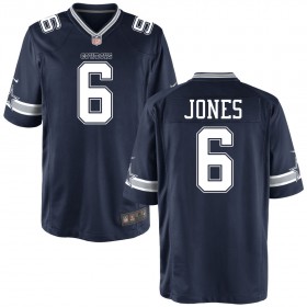 Men's Dallas Cowboys Nike Navy Game Jersey JONES#6