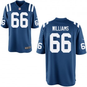 Men's Indianapolis Colts Nike Royal Game Jersey WILLIAMS#66